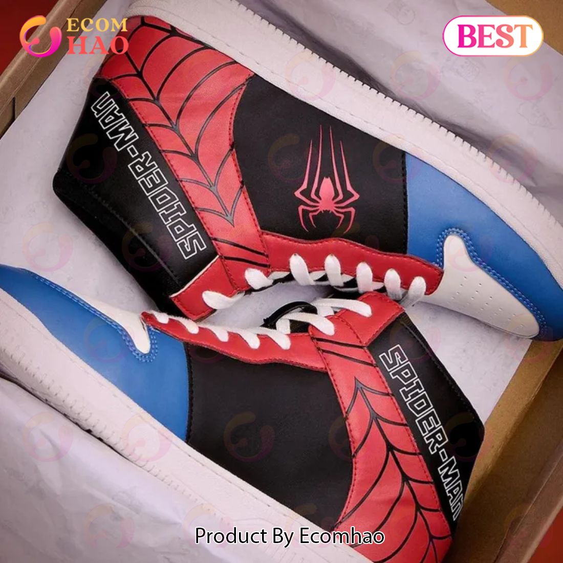 PREMIUM Marvel Spider-Man Air Jordan High 1, Hightop