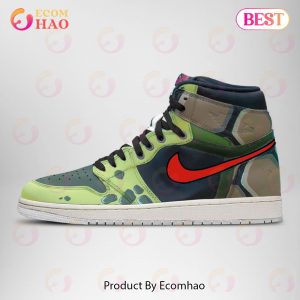 PREMIUM Raphael Teenage Mutant Ninja Turtles Air Jordan High 1, Hightop
