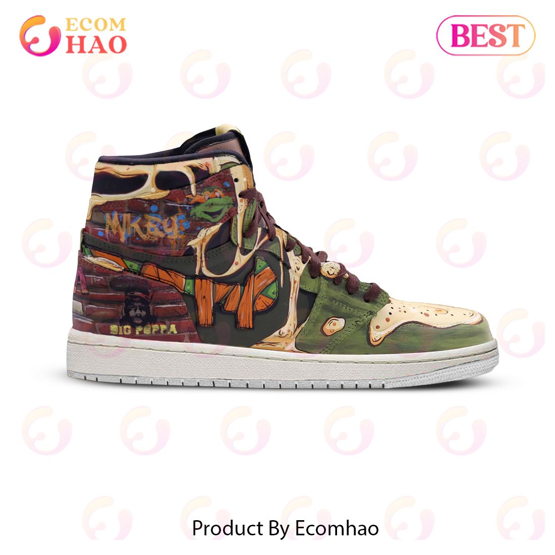 PREMIUM Teenage Mutant Ninja Turtles Air Jordan High 1, Hightop  – MW41