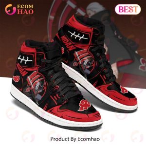 PREMIUM Akatsuki Hidan Naruto Air Jordan 1, Hightop