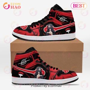 PREMIUM Akatsuki Itachi Naruto Air Jordan 1, Hightop