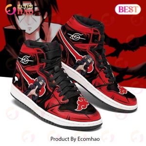 PREMIUM Akatsuki Itachi Naruto Air Jordan 1, Hightop