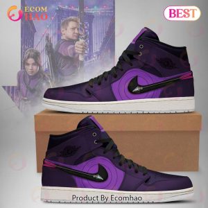 PREMIUM Marvel’s Avengers Hawkeye Air Jordan 1, Hightop