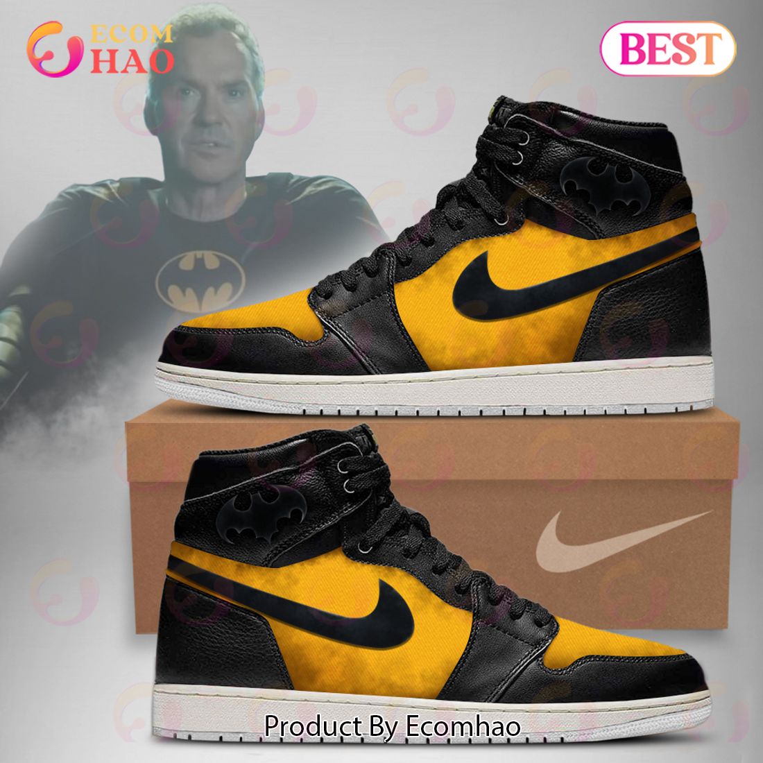 PREMIUM DC Justice League Batman Air Jordan 1, Hightop – PQ01