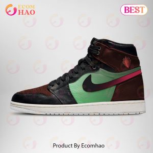 PREMIUM Guardians of the Galaxy Marvel Gamora Air Jordan 1, Hightop