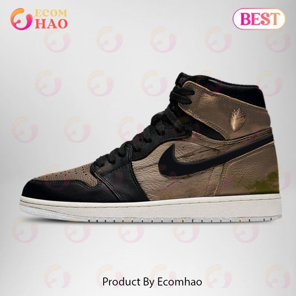 PREMIUM Guardians of the Galaxy Marvel Groot Air Jordan 1, Hightop
