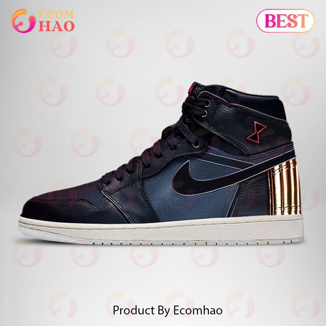 PREMIUM Marvel’s Avengers Black Widow Air Jordan 1, Hightop – PQ51