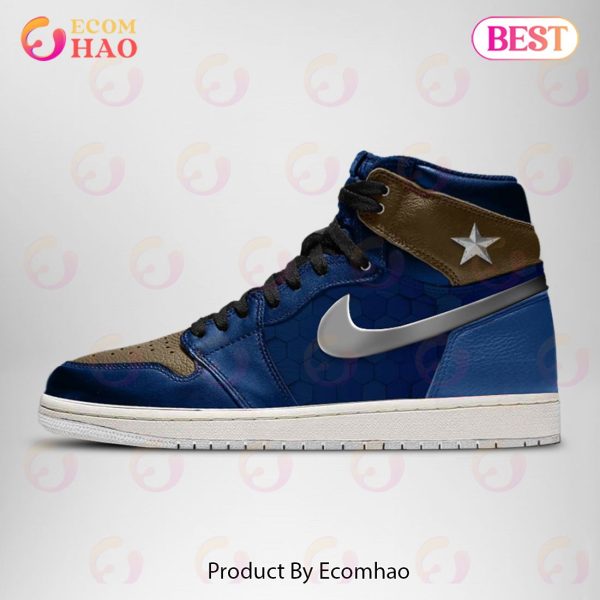 PREMIUM Marvel’s Avengers Captain America Air Jordan 1, Hightop