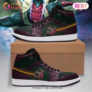 PREMIUM Marvel’s Avengers Vision Air Jordan 1, Hightop