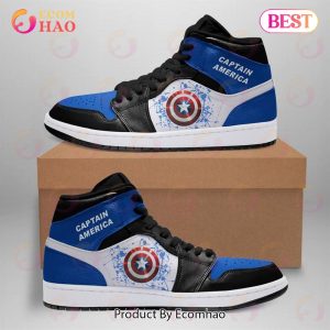 PREMIUM Marvel Captain America  Air Jordan 1, Hightop