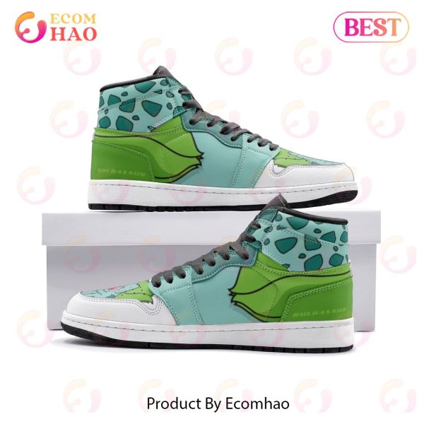 Bulbasaur Starter Pokemon Air Jordan 1, High Top Sneakers