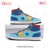 Greninja Pokemon Air Jordan 1, High Top Sneakers