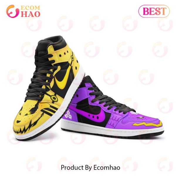 Karuma and Susano Naruto Air Jordan 1, High Top Sneakers