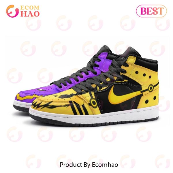 Karuma and Susano Naruto Air Jordan 1, High Top Sneakers