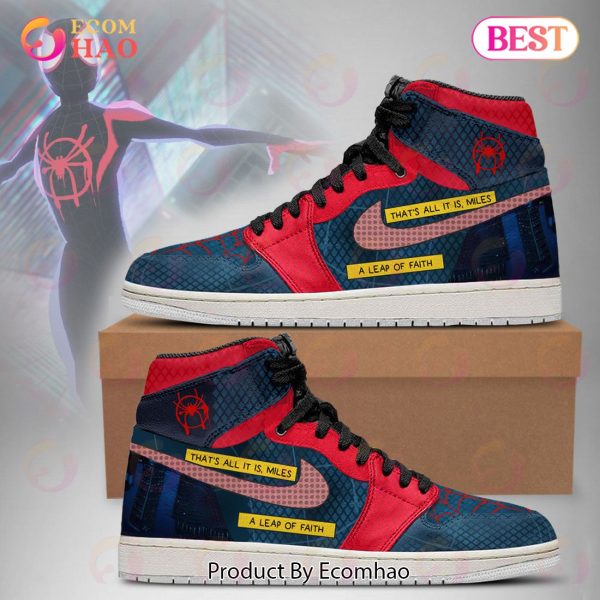 Marvel Spider-Man Across the Spider-Verse Miles Morales Air Jordan 1 ...