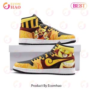 Sun God Luffy One Piece Air Jordan 1, High Top Sneakers
