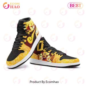 Sun God Luffy One Piece Air Jordan 1, High Top Sneakers