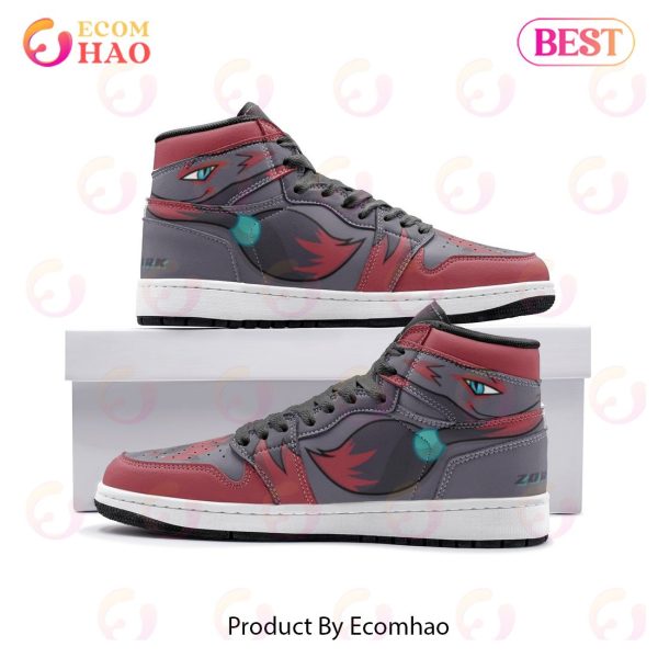 Zoroark Pokemon Air Jordan 1, High Top Sneakers