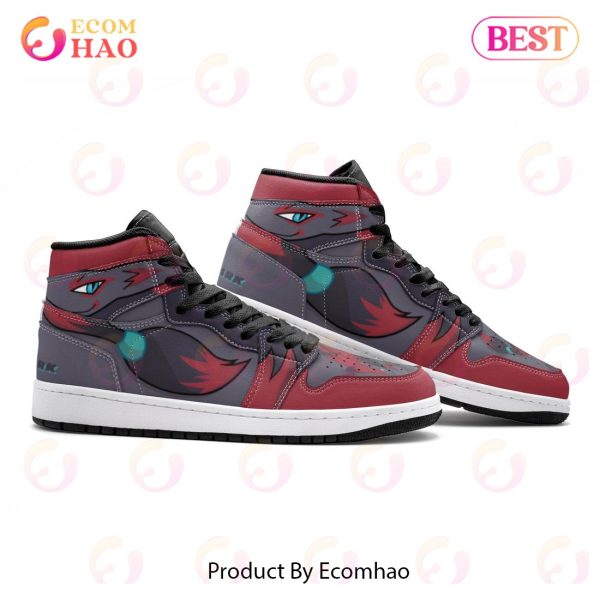Zoroark Pokemon Air Jordan 1, High Top Sneakers