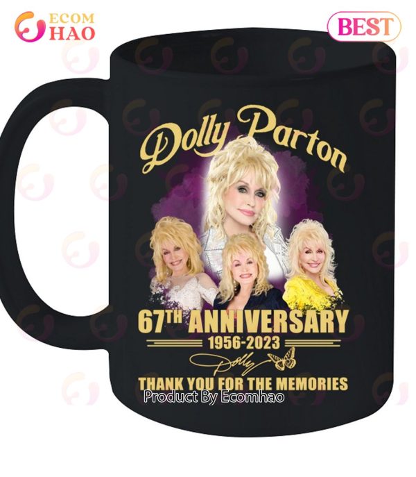 Dolly Parton 67th Anniversary 1956 – 2023 Thank You For The Memories T-Shirt