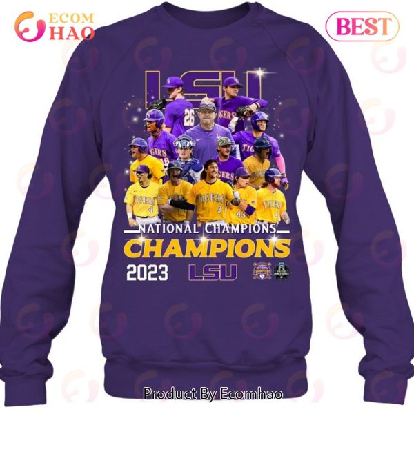 National Champions 2023 LSU Tigers Unisex T-Shirt