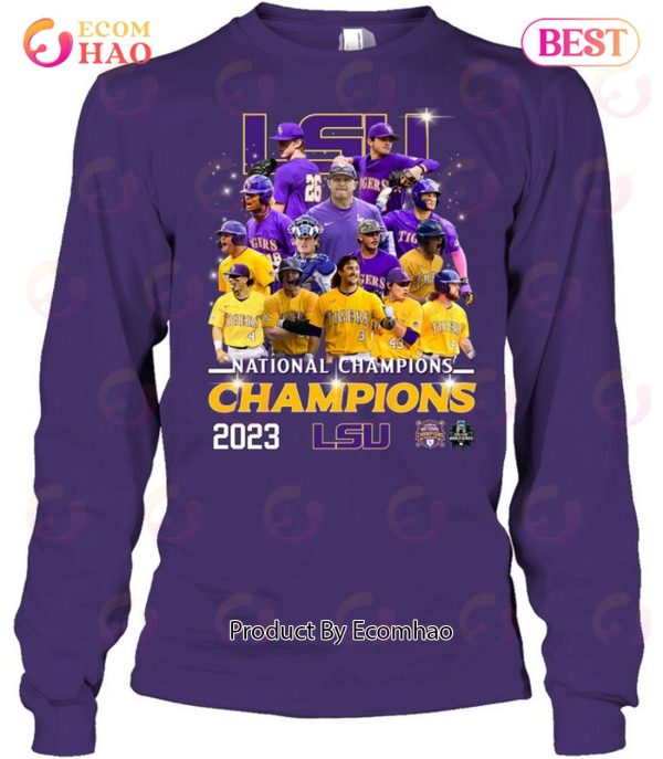 National Champions 2023 LSU Tigers Unisex T-Shirt