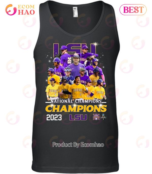National Champions 2023 LSU Tigers Unisex T-Shirt