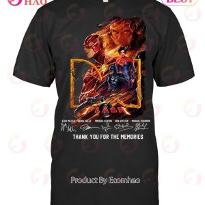 The Flash Signature Thank You For The Memories T-Shirt
