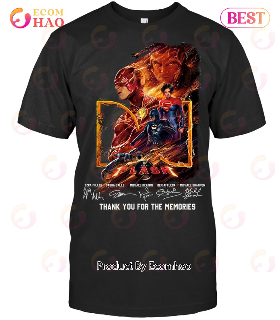 The Flash Signature Thank You For The Memories T-Shirt