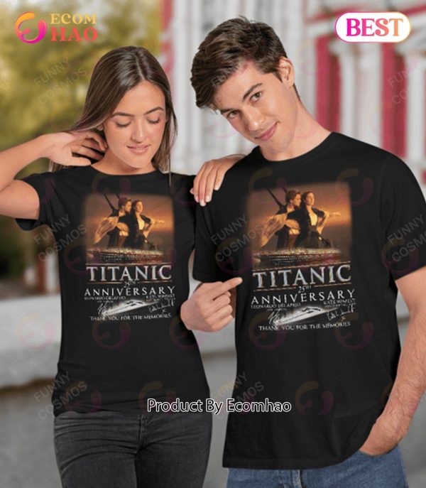 Titanic 25th Anniversary Thank You For The Memories T-Shirt