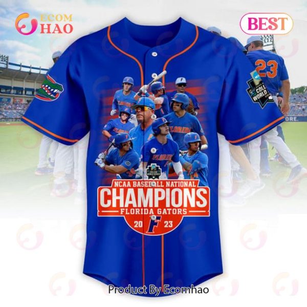 NCAA Baseball National Champions Florida Gators 2023 Baseball Jersey