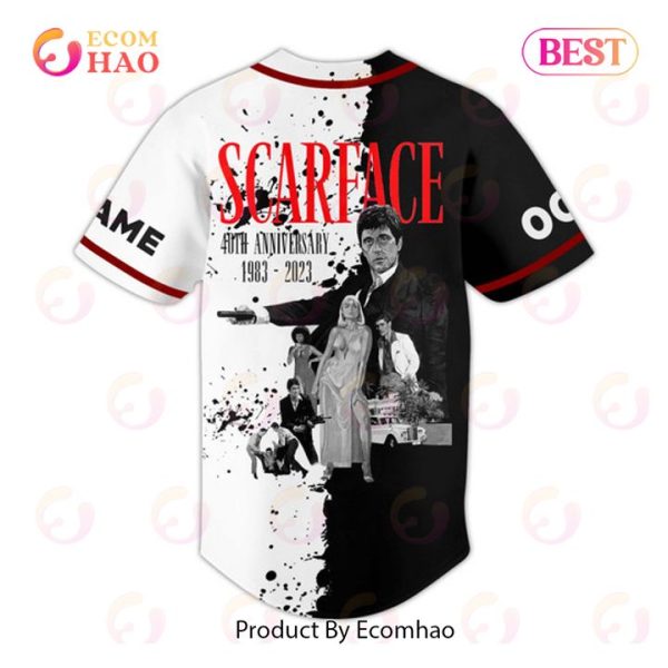 PREMIUM Scarface 40th Anniversary 1983 – 2023 Custom Jersey