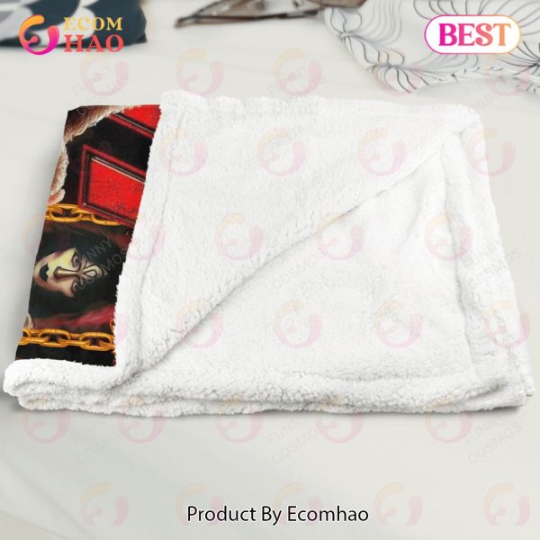 Kiss Band Signature Blanket