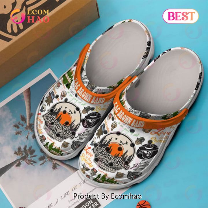 PREMIUM Zac Brown Band From The Fire Tour 2023 Clogs, Crocs