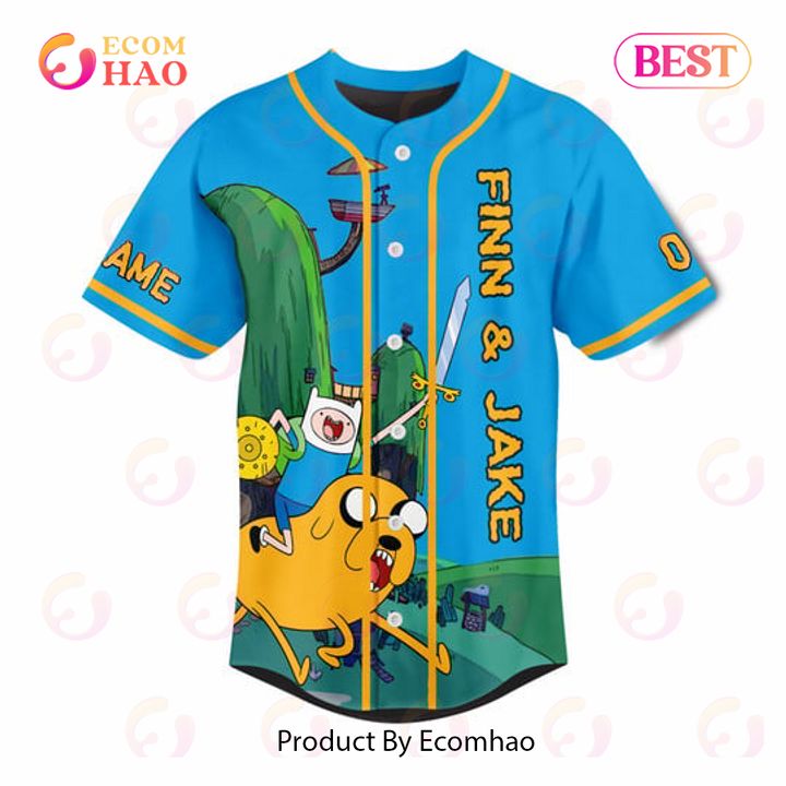 PREMIUM Finn & Jake Adventure Time Custom Jersey