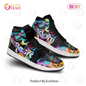 PREMIUM Metro Boomn Spider Man Across The Spider Verse Air Jordan 1, Hightop