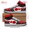 Customized Collingwood Magpies Air Jordan 1, Hightop