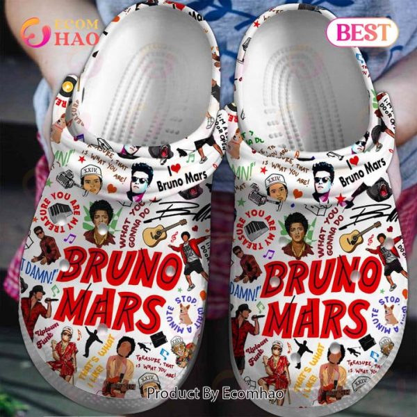 PREMIUM I Love Bruno Mars Clogs, Crocs