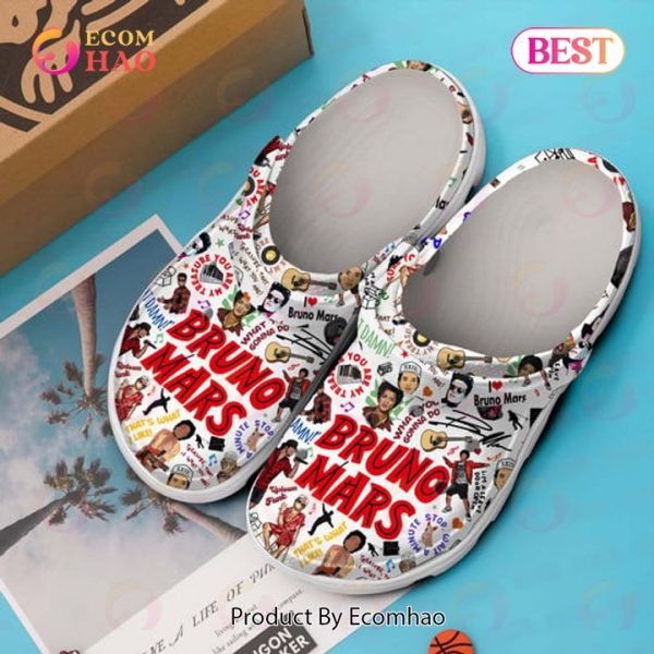 PREMIUM I Love Bruno Mars Clogs, Crocs