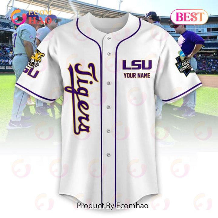 Baseball Jersey LSU Tigers 2023 Men’s College World Series Omaha