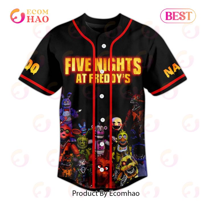 PREMIUM Five Nights At Freddy’s Fazbear’s Pizzarea Custom Jersey