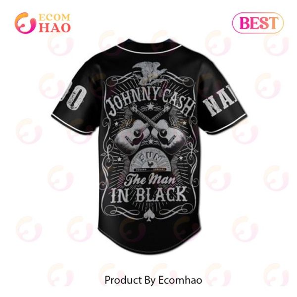 PREMIUM Johnny Cash The Man In Black American Legend Custom Jersey Shirt