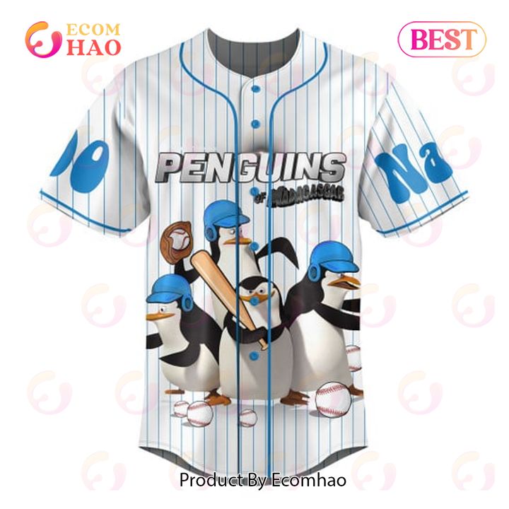 PREMIUM Penguins Of Madagascar Custom Jersey Shirt