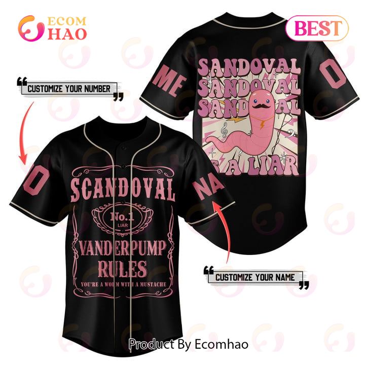 PREMIUM Scandoval No.1 Liar Vanderpump Rules Custom Jersey Shirt