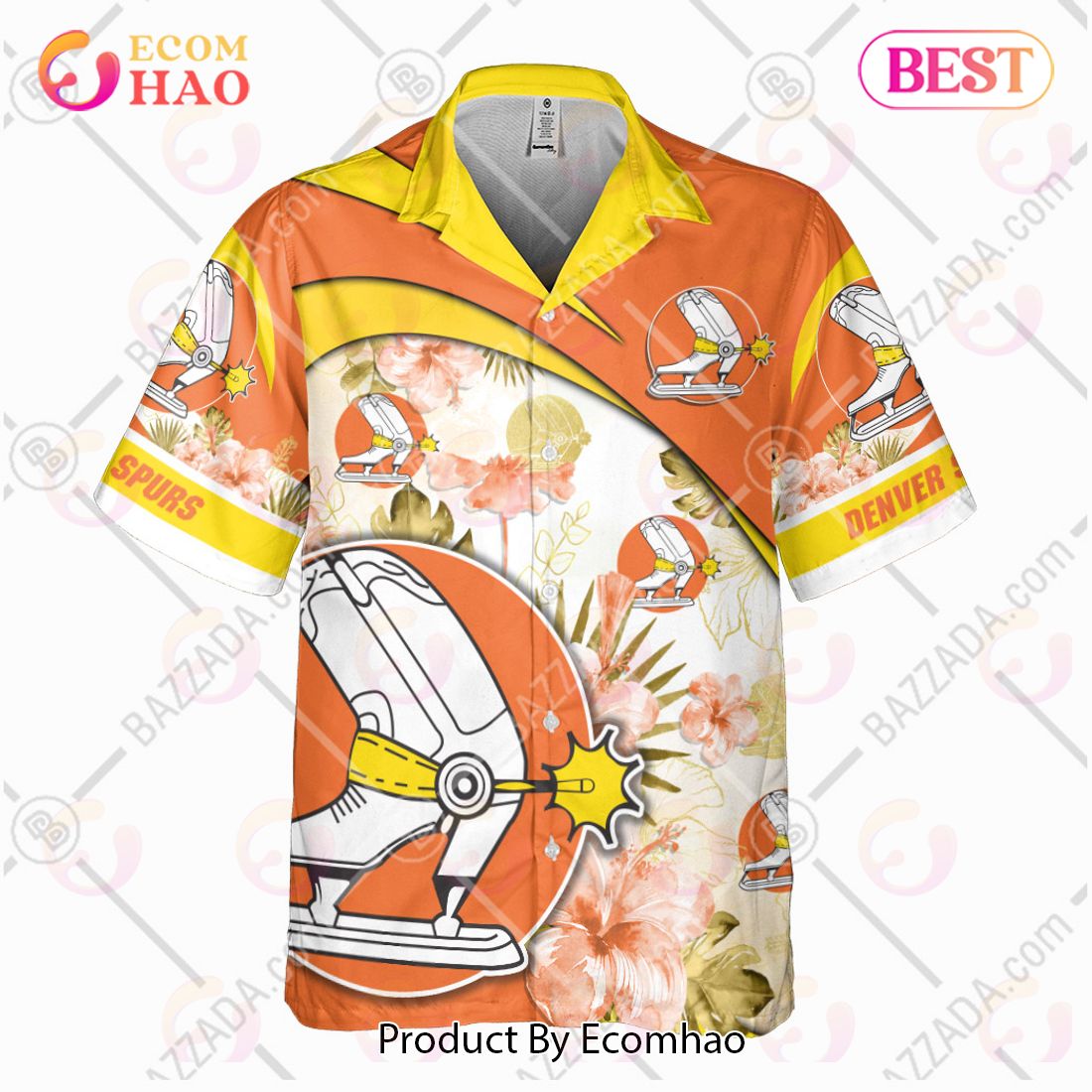 Personalize WHA Denver Spurs Hawaiian Shirt, Summer style