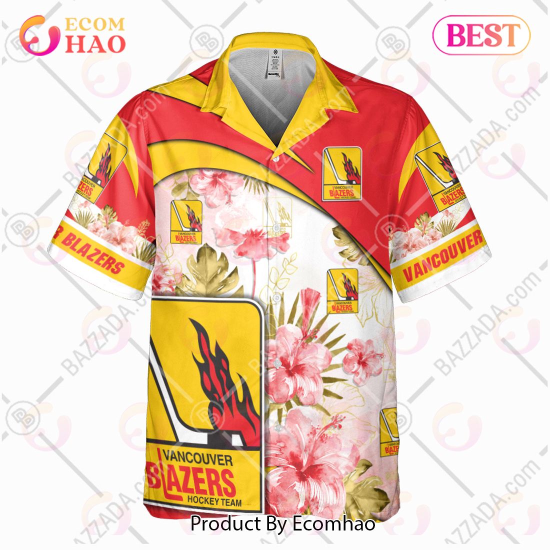 Personalize WHA Philadelphia Blazers Hawaiian Shirt, Summer style