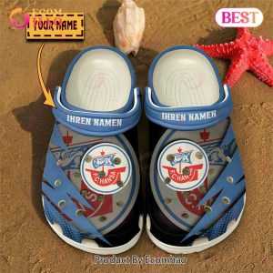 Bundesliga Hansa Rostock Custom Name Crocs