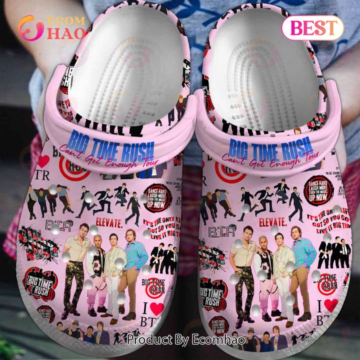 PREMIUM Big Time Rush Can’t Get Enough Tour Clogs, Crocs