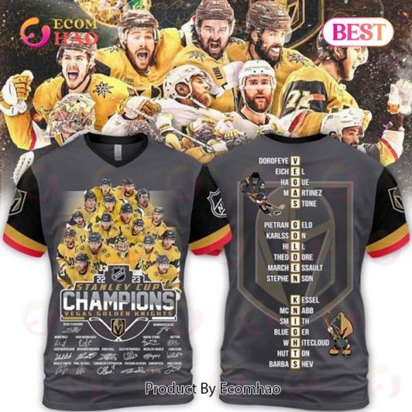 NHL Vegas Golden Knights 2023 Stanley Cup Champions Shirt