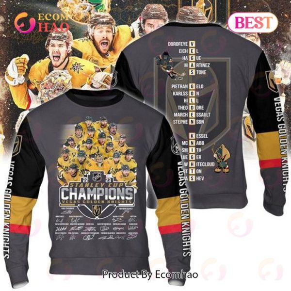 NHL Vegas Golden Knights 2023 Stanley Cup Champions Shirt